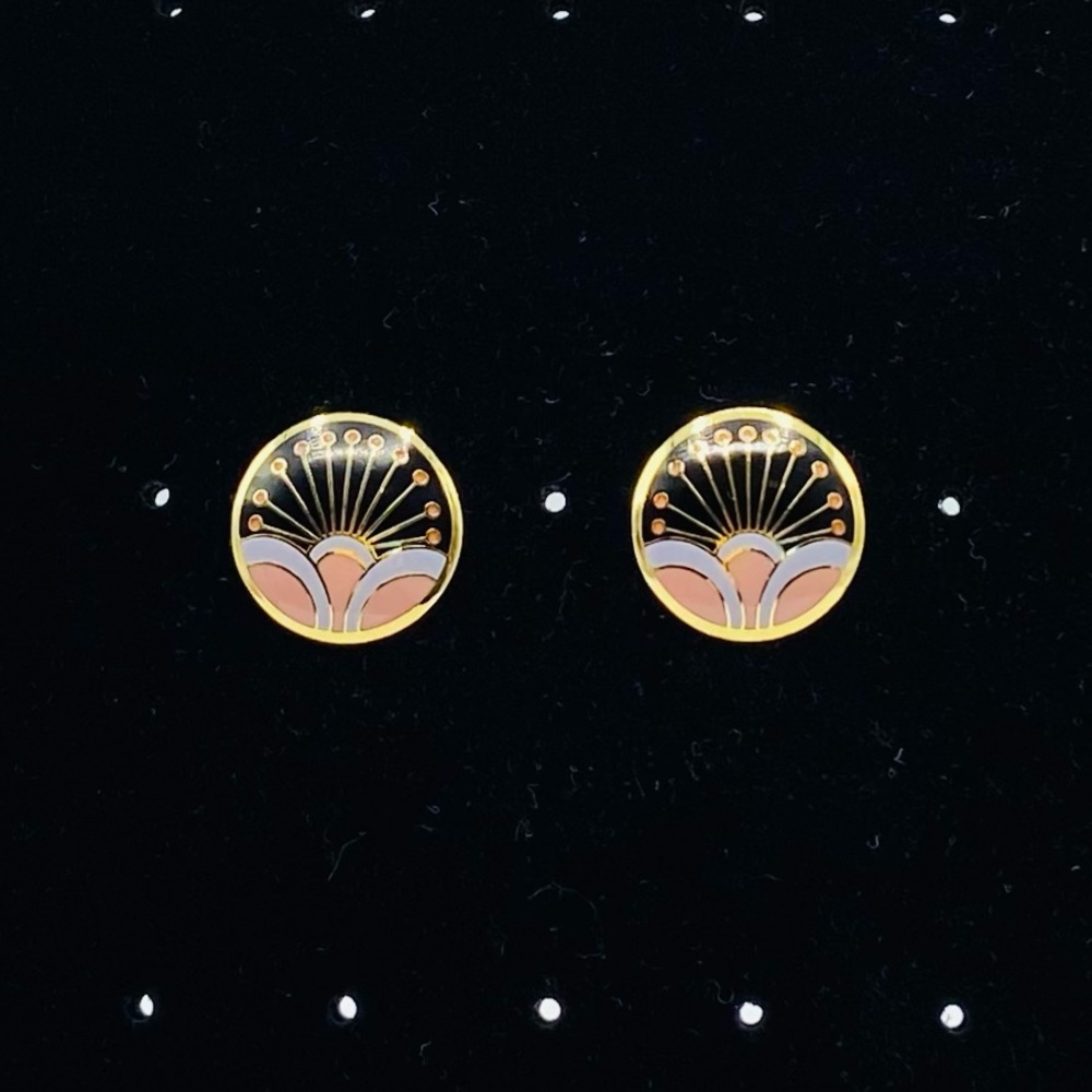 Laurel Burch “Kirin” Vintage Earrings